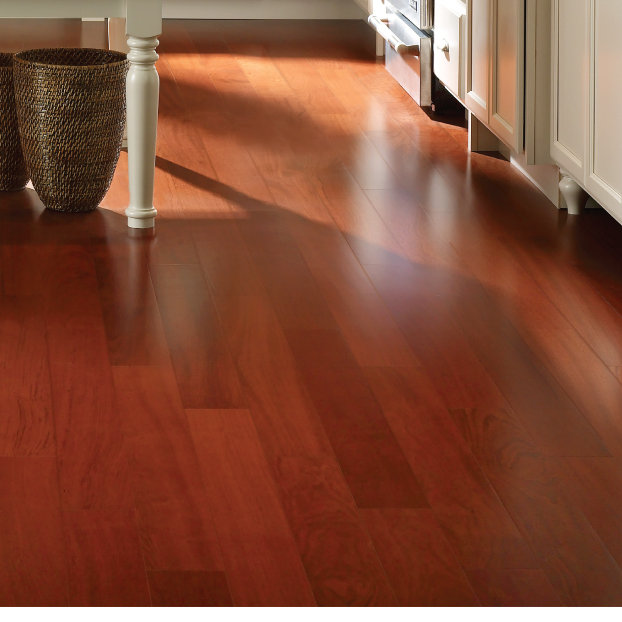 Easoon USA 31/2" Engineered Brazilian Cherry Hardwood Flooring in